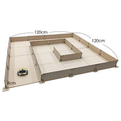 自走車循線、迷宮兩用木作場地圖套件組