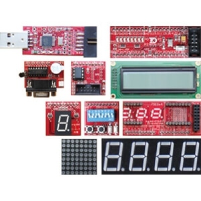 89S51/52單晶片應用模組成品(附包裝盒)